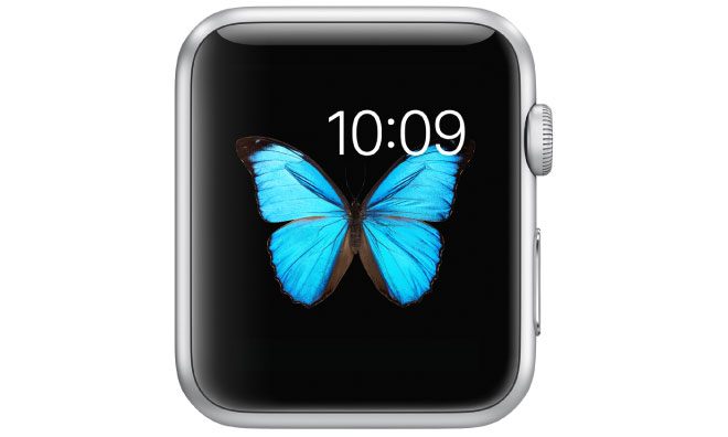 Apple Watch with TimePlace app concept